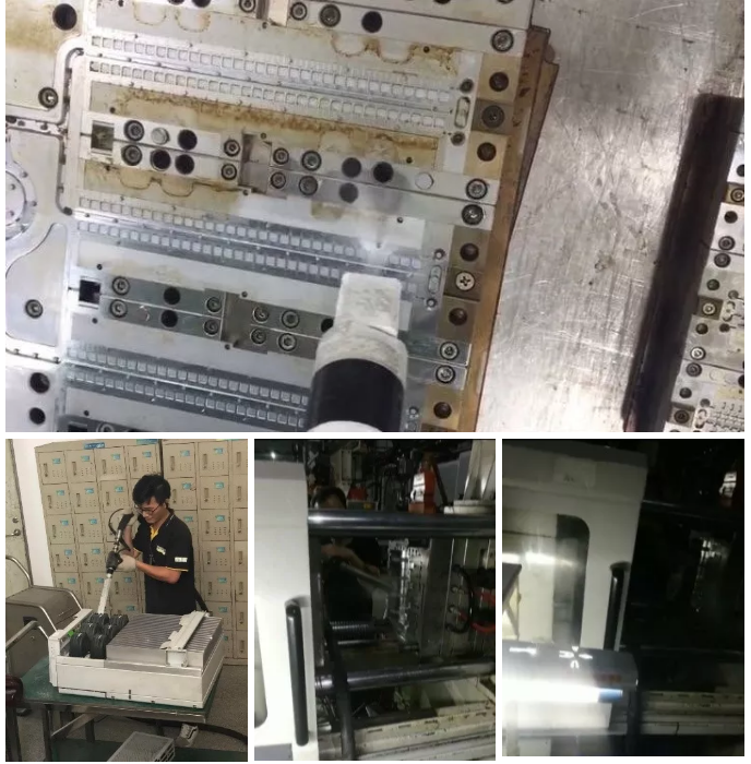 電子產品注（zhù）塑幹冰清洗機