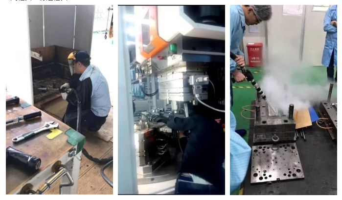 注塑車間幹冰清洗機