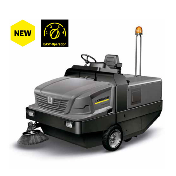 駕駛式（shì）掃地車KM150/500（用於重汙染環境）